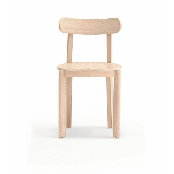 Blagovaonska stolica u dekoru jasena u prirodnoj boji Nara – Teulat-image-2