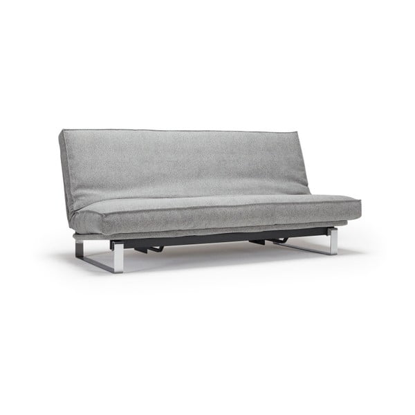 Svijetlo sivi kauč na razvlačenje s poklopcem koji se može skinuti Innovation Minimum Melange svijetlo siva