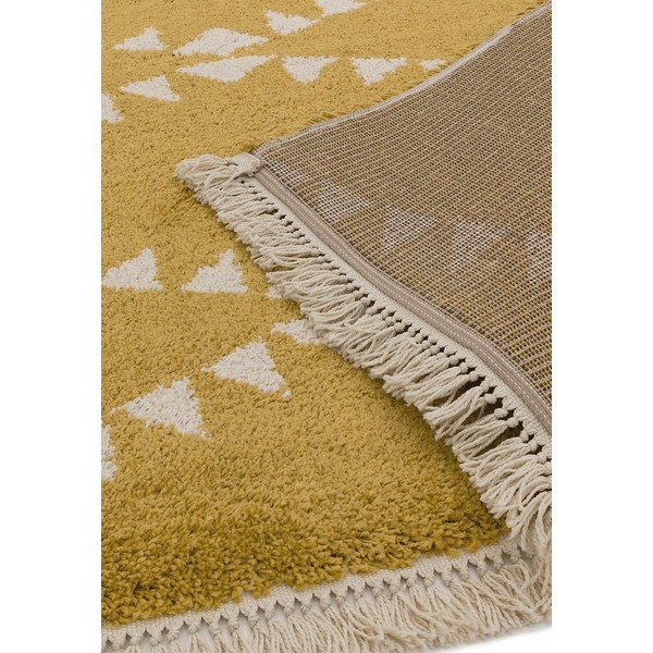 Senf žuti tepih 200x290 cm Rocco – Asiatic Carpets-image-1