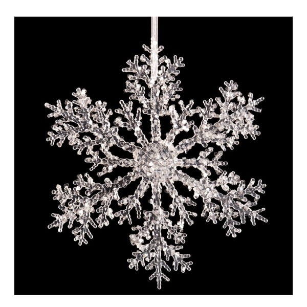 Viseći božićni ukras u obliku pahuljice - Casa Selección, ⌀ 30 cm