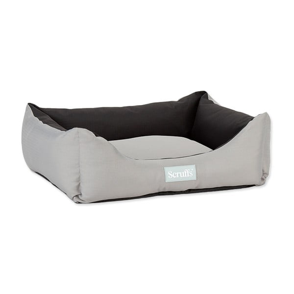 Sivi plišani krevet za pse 50x60 cm Scruffs Expedition M – Plaček Pet Products