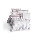 Bijela posteljina za krevet za jednu osobu od renforce pamuka 140x200 cm Red Heritage Lines – Mila Home Luxury