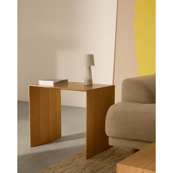 Pomoćni stol u dekoru hrasta 40x55 cm Litto – Kave Home-image-2