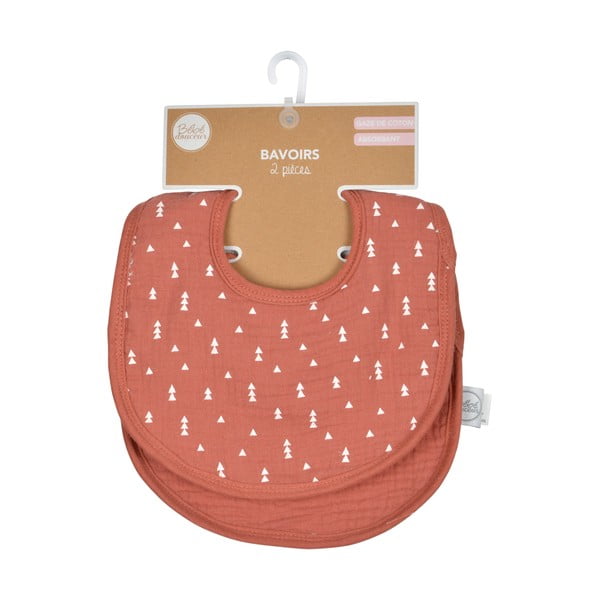 Ciglasti podbraci u setu 2 kom od muslina – Bébé Douceur-image-2