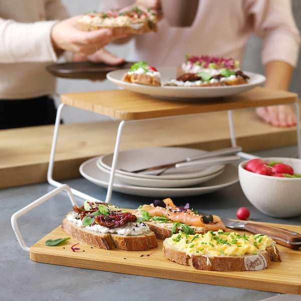 Daska za rezanje za serviranje/za rezanje od bambusa 22x36 cm Online – Tescoma-image-1