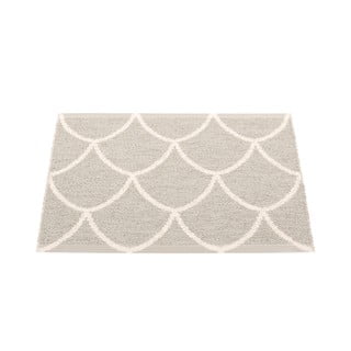 Krem unutarnji i vanjski tepih 70x50 cm Kotte Linen – Pappelina