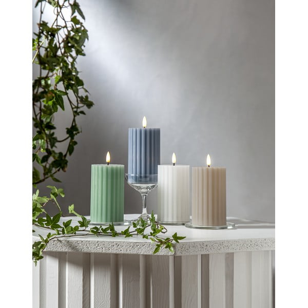 LED svijeća (visina 15 cm) Flamme Stripe – Star Trading-image-3