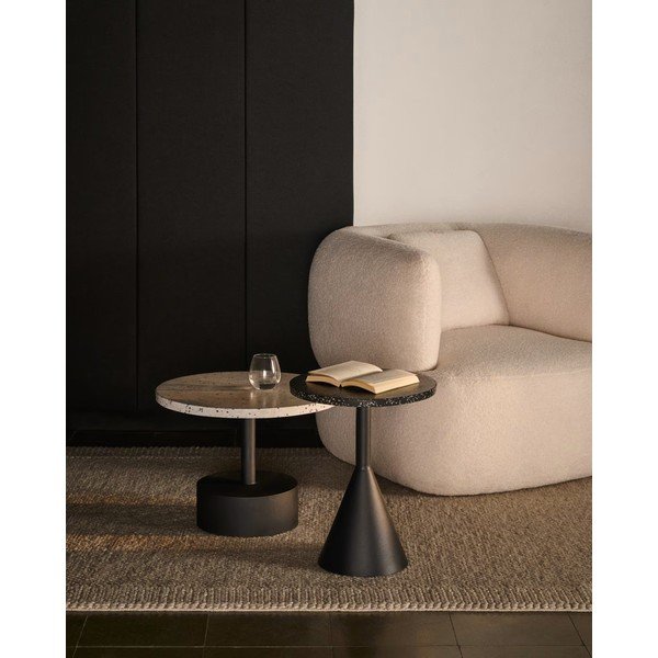 Crni pomoćni stolić Kave Home Melano-image-1