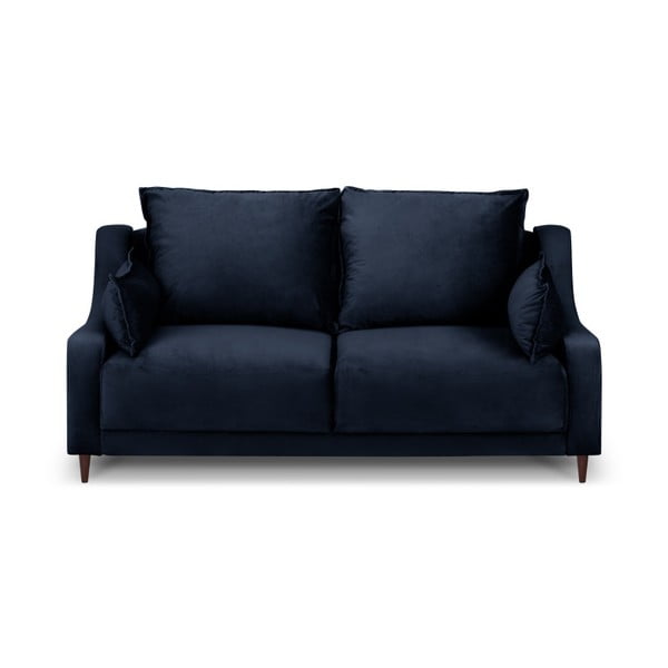 Kauč od plavog baršuna Mazzini Sofas Freesia, 150 cm