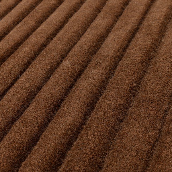 Tamno smeđi ručno rađen vunen tepih 160x230 cm – Asiatic Carpets-image-4