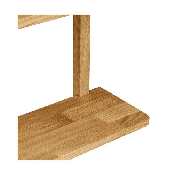 Polica s više razina od punog hrasta u prirodnoj boji 20 cm Townsville – House Nordic-image-3