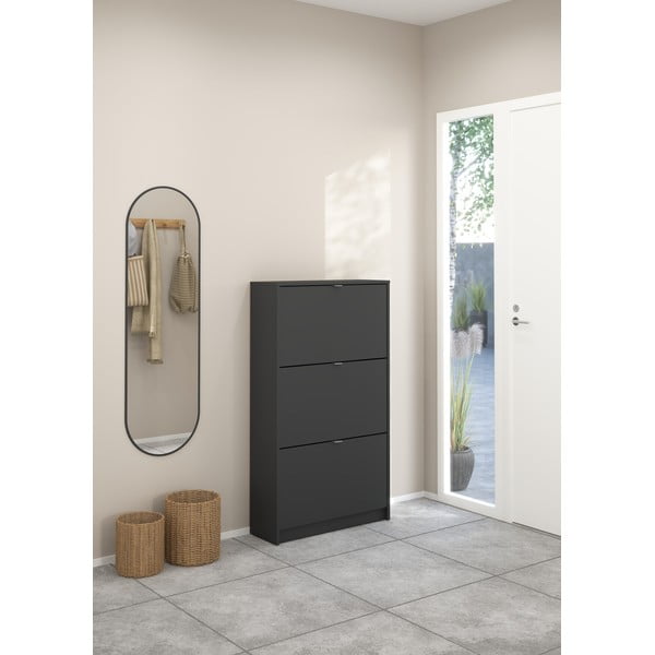 Sivi preklopni ormarić za cipele Shoes – Tvilum-image-1