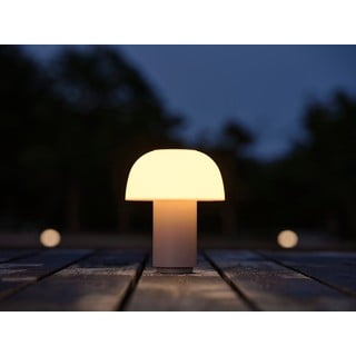 Siva LED stolna lampa aluminijska s mogućnosti zatamnjivanja (visina 22 cm) Harvest – Zone