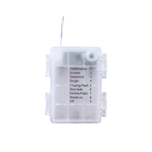 Prozirna LED svijetleća girlanda DecoKing Lights, 100 svjećica, duljina 8,43 m-image-3