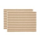 Platnena podloga 2 kom 33x48 cm Statement Stripe - Södahl