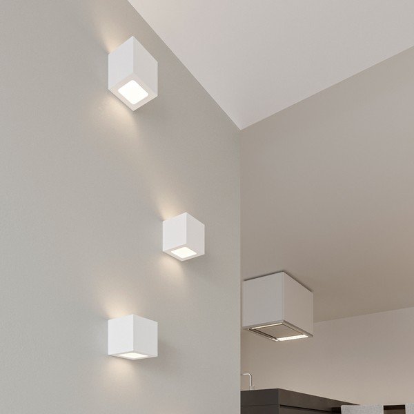Bijela zidna lampa Leo – Sollux-image-3