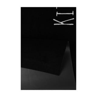 Kuhinjski tepih NORTHRUGS Cook & Clean Black Kitchen, 150 x 50 cm