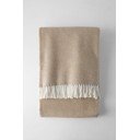 Svijetlo smeđi pokrivač pamuk Euromant Jade, 140 x 160 cm