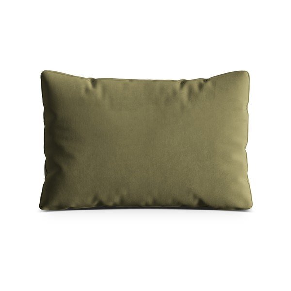 Zeleni baršunast ukrasni jastuk za sjedeću garnituru Kemi – Cosmopolitan Design