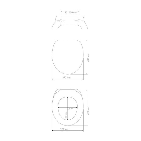 Bijela WC daska Wenko Secura Comfort-image-1