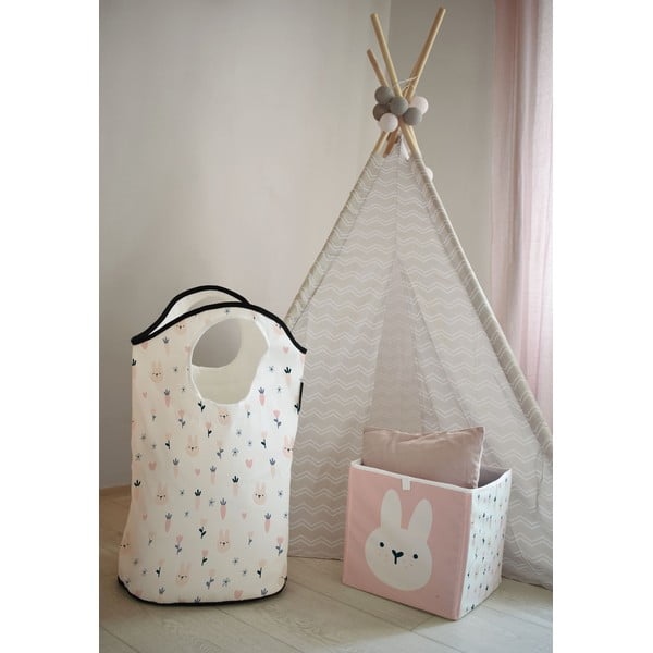 Dječja kutija za pohranu od tkanine Sweet Bunnies - Butter Kings-image-1