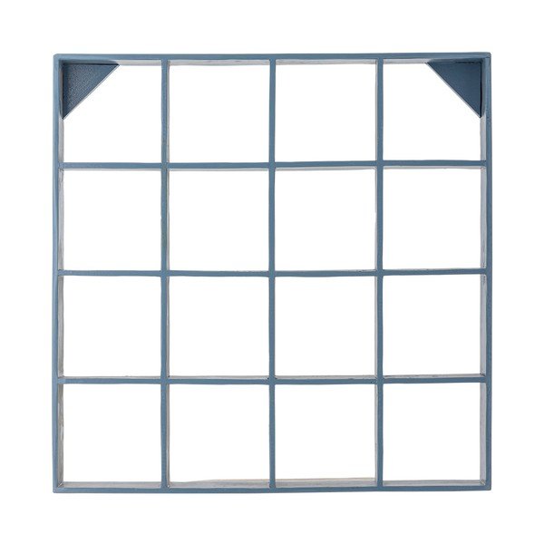 Plava polica s više razina od recikliranog drva 70 cm Bekka – Bloomingville