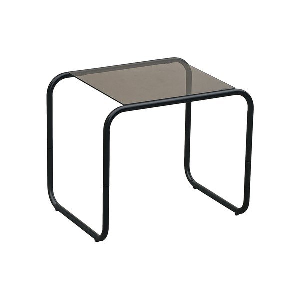 Pomoćni stol sa staklenom pločom stola 40x50 cm Ventana – Leitmotiv