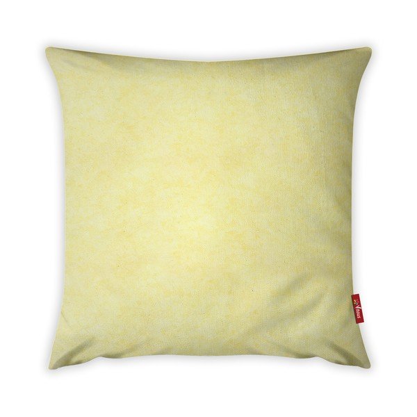 Žuta jastučnica s udjelom pamuka Vitaus, 42 x 42 cm