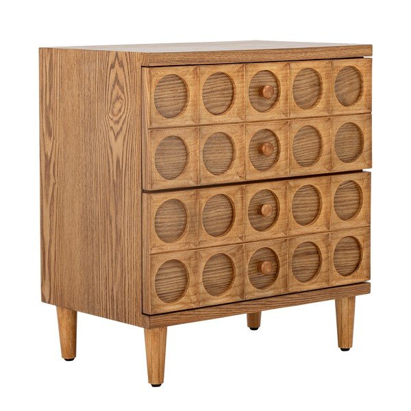 Komoda u dekoru jelke u prirodnoj boji 56x61x35 cm Vester – Bloomingville-image-3