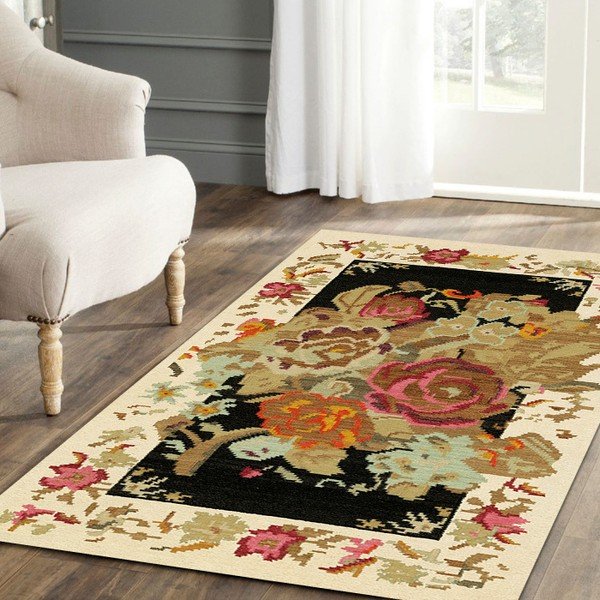 Lagani tepih Kate Louise Flowered, 110 x 160 cm-image-1