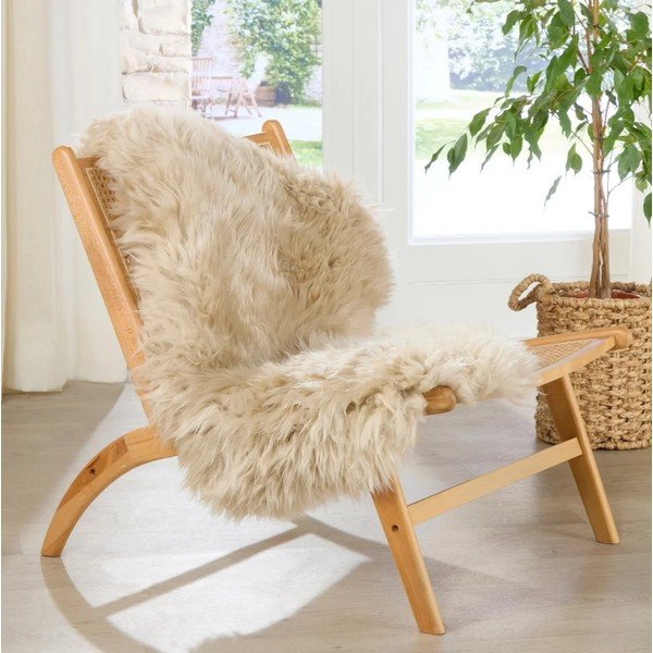 Bež ovčje krzno Native Natural Sheep, 60 x 120 cm-image-2