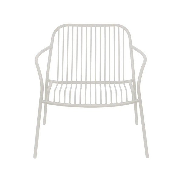 Svijetlo siva metalna vrtna fotelja Yua Wire – Blomus-image-2