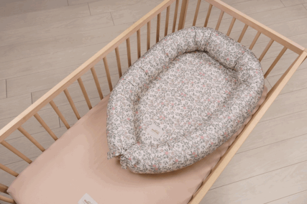 Bež gnijezdo za bebu Apricot - Malomi Kids-image-1