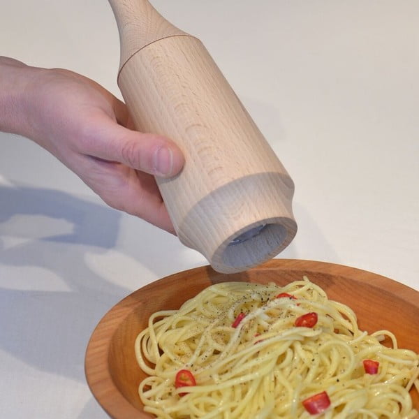 Crni mlin za začine od hrastovog drveta Wireworks Kiki-image-2