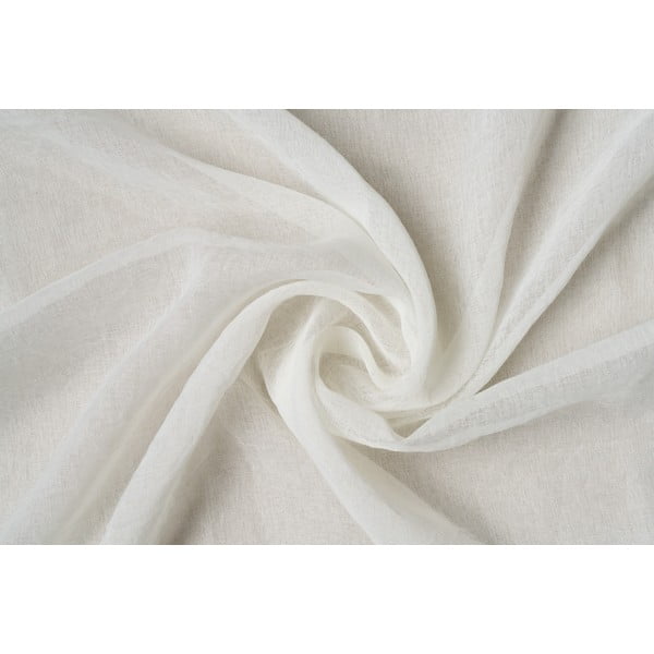 Krem prozirna zavjesa 140x245 cm Vicenza – Mendola Fabrics-image-1