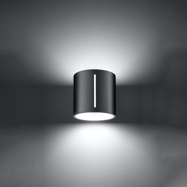 Siva zidna lampa Vulco – Sollux-image-3
