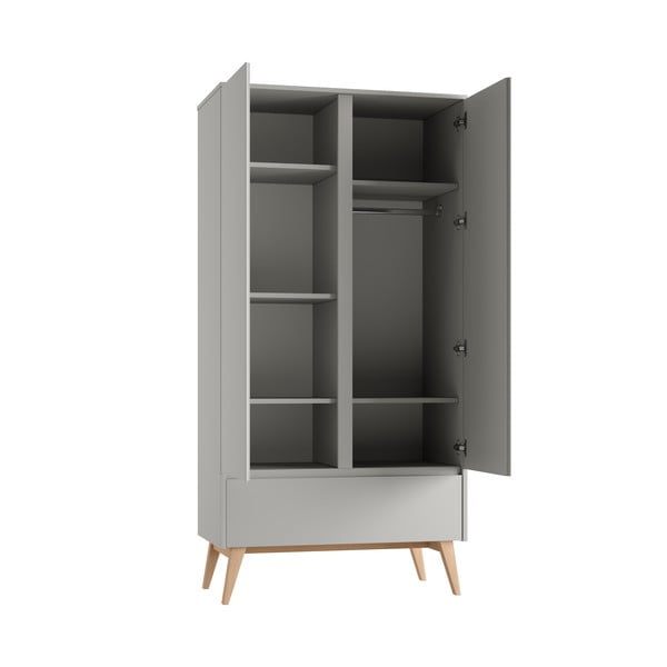 Siva dječja garderoba 100x52,5 cm Swing – Pinio-image-1