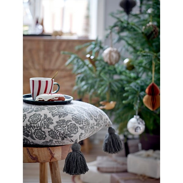 Šalice u setu 2 kom za cappuccino s božićnim motivom od kamenine 300 ml Jolly – Bloomingville-image-1