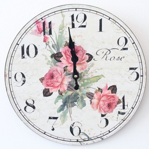Vintage ruža sat