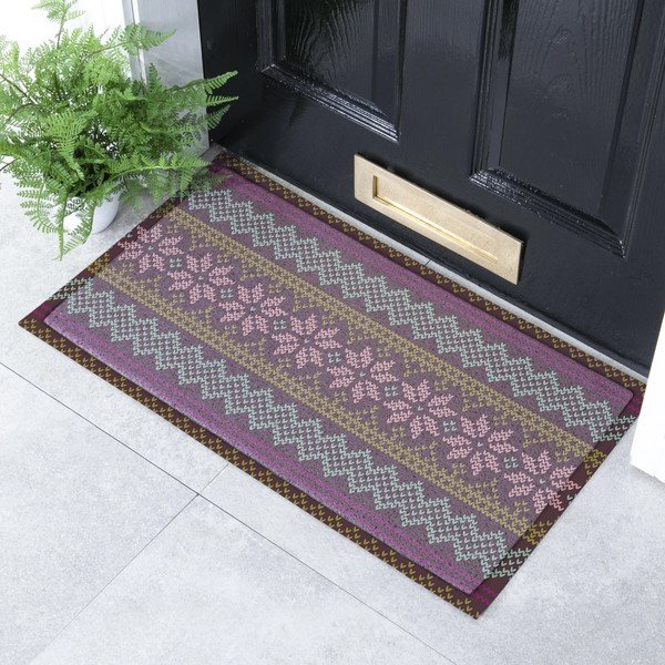Otirač od reciklirane plastike 40x70 cm Fair Isle  – Artsy Doormats-image-1