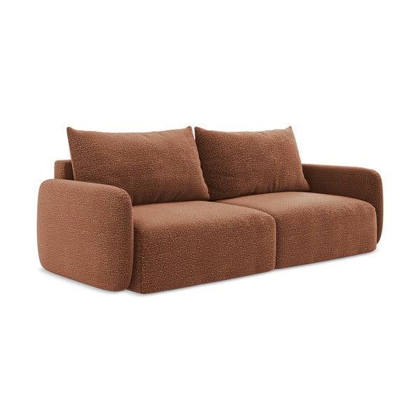 Ciglasta sklopiva/s prostorom za odlaganje sofa 238 cm Kalena – Makamii-image-1
