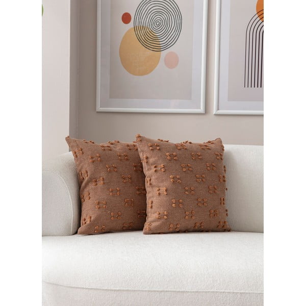 Ukrasne jastučnice u setu 2 kom 43x43 cm Tuffet – Mioli Decor-image-3