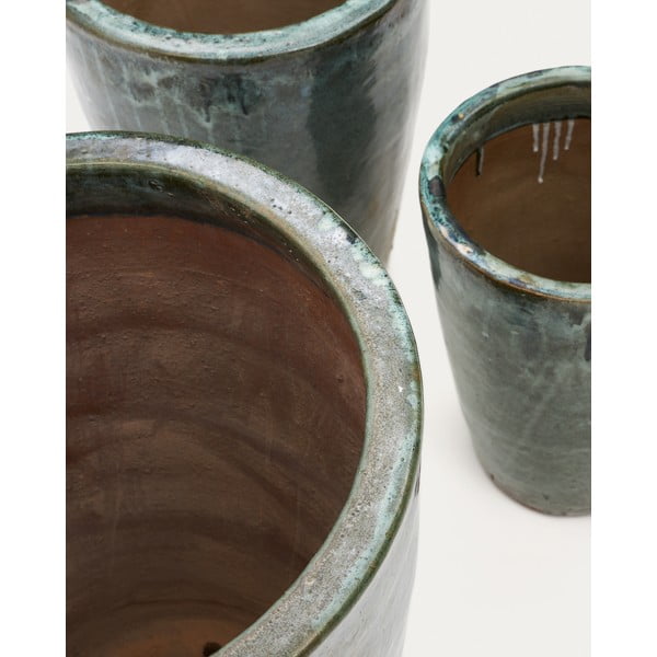 Tegle za cvijeće u setu 3 kom od terakote ø 47 cm Rotja – Kave Home-image-3