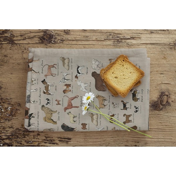 Set od 2 salvete Little Nice Things Dog Types, 47 x 65 cm-image-2
