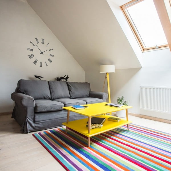 Bijeli stolić s policom Ragaba Koro-image-1