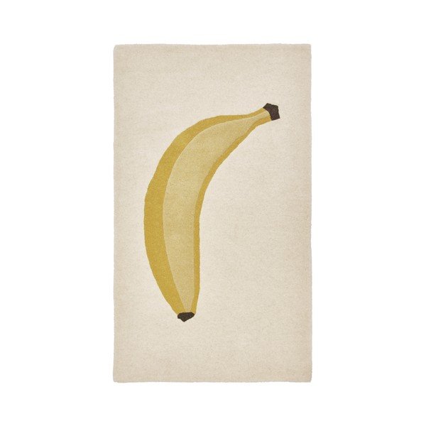 Dječji tepih od mješavine vune 80x140 cm Banana – OYOY Mini