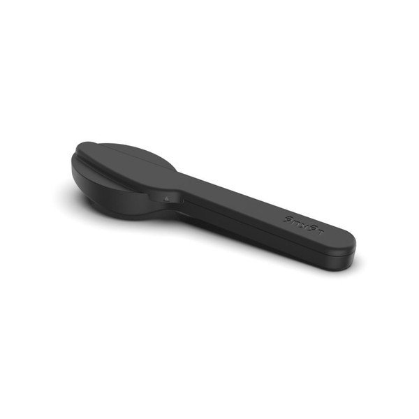 Crni/u srebrnoj boji putni pribor za jelo 3 kom od nehrđajućeg čelika To Go – Lékué-image-4