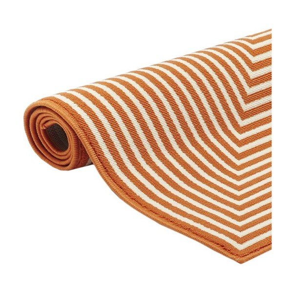 Narančasti vanjski tepih Floorita Braid, 160 x 230 cm-image-2