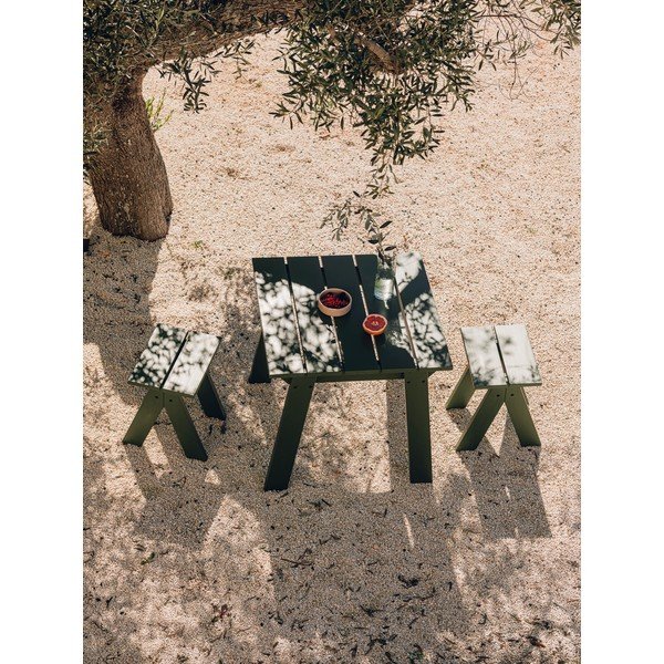 Zelena vrtna stolica od masivnog drveta Navo – noo.ma-image-3