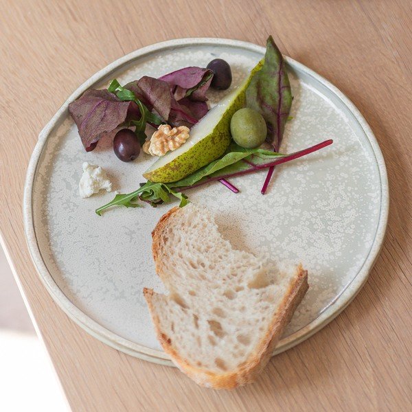 Bijeli kameni tanjuri u setu 2 kom ø 20 cm Sand Grain – Mette Ditmer Denmark-image-4